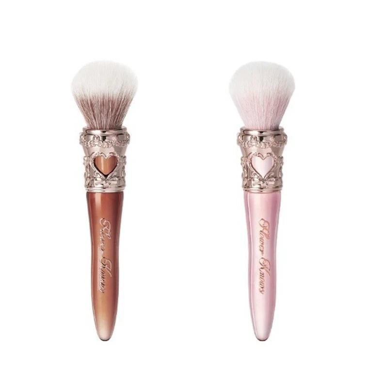 Flower Knows The Sweetie Bear Rounded Blush Brush Loose Powder makeup Brushes