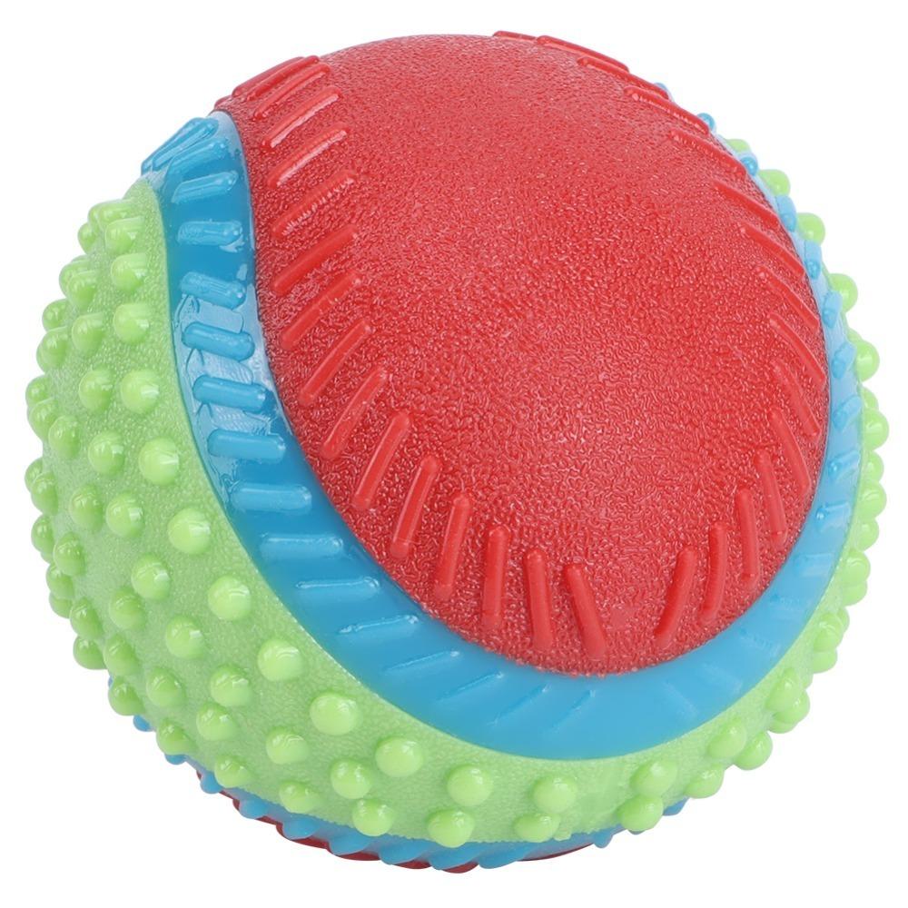Elastic Rubber Scented Dog Rubber Ball Interactive Dog Training Ball  Large Canine Teething Use Pet Chew Ball