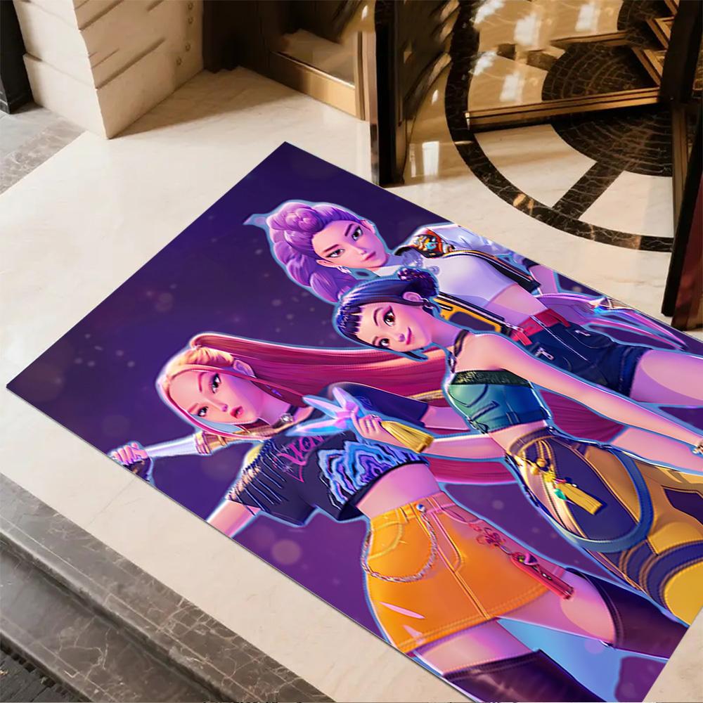 Galactic Fashion Squad Floor Mat Suitable for Decorate room Foyer Balcony Dormitory Anti-slip Rug Decorate Offices Perfect Gift for Friends & Family
