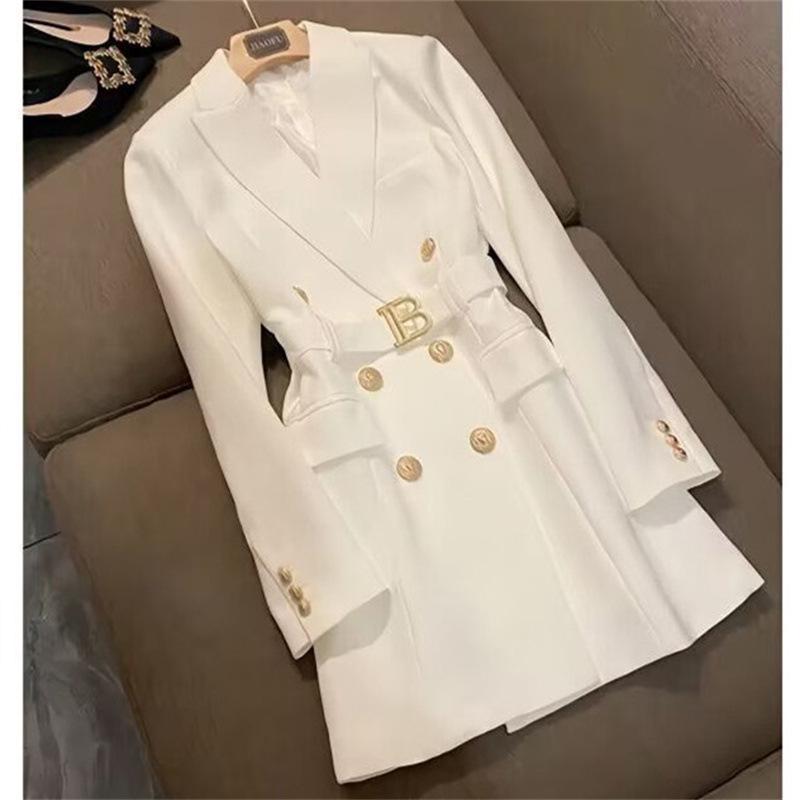 

2025 British Korean Style Women s Blazer - Spring/Autumn Casual Fashion Trend S