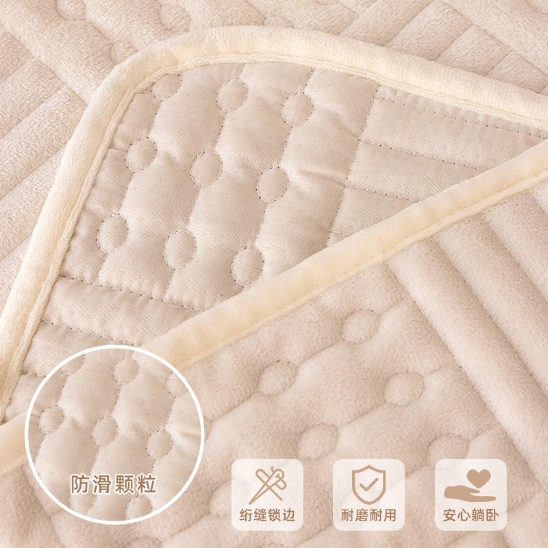 Winterlicher Sofabezug aus Kristallsamt, warm, verdickt, rutschfest, für Wohnzimmer, Couchbezüge, weiches Universaltuch für Armlehne und Rückenlehne