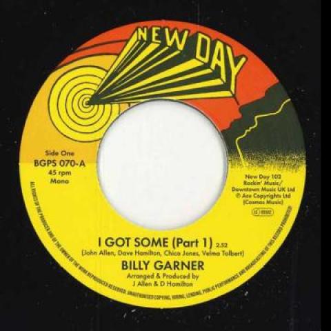 

7-дюймовая пластинка БИЛЛИ ГАРНЕР - У меня есть кое-что (Часть 1) / (Часть 2) BGPS070 BGP 2023 UK Соул/Фанк