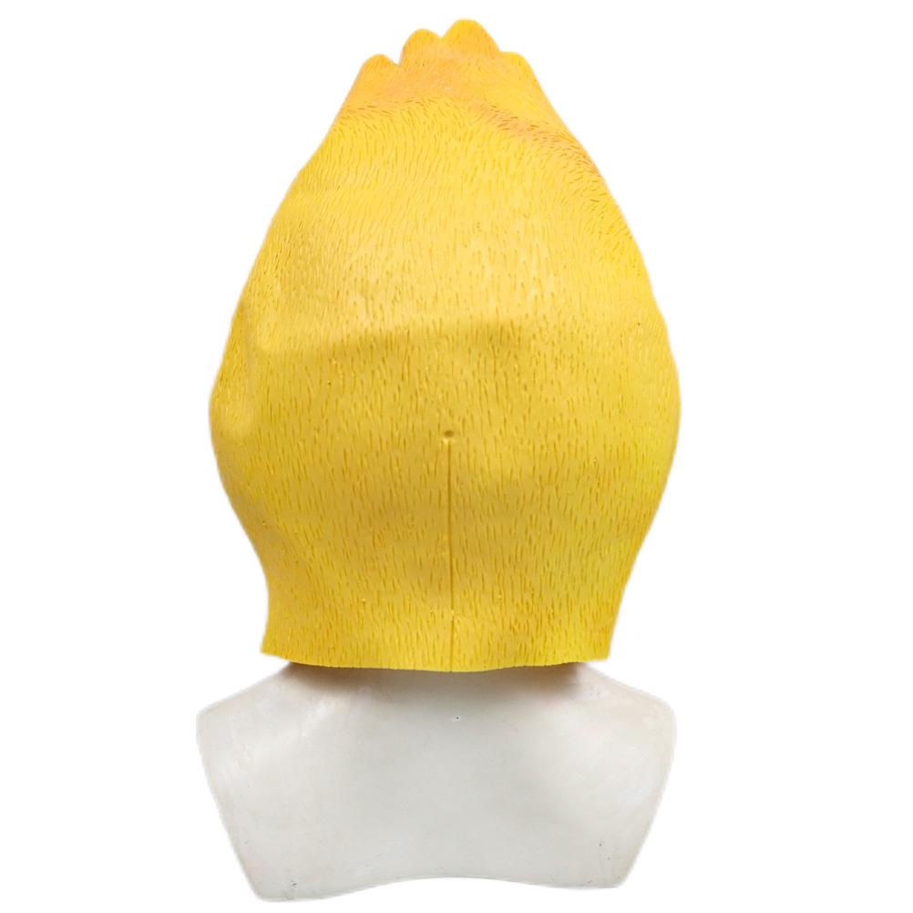 2022 Angry Duck Face Cover Latex Funny Cartoon Animal Head Face Cover Halloween Party Cosplay Prop