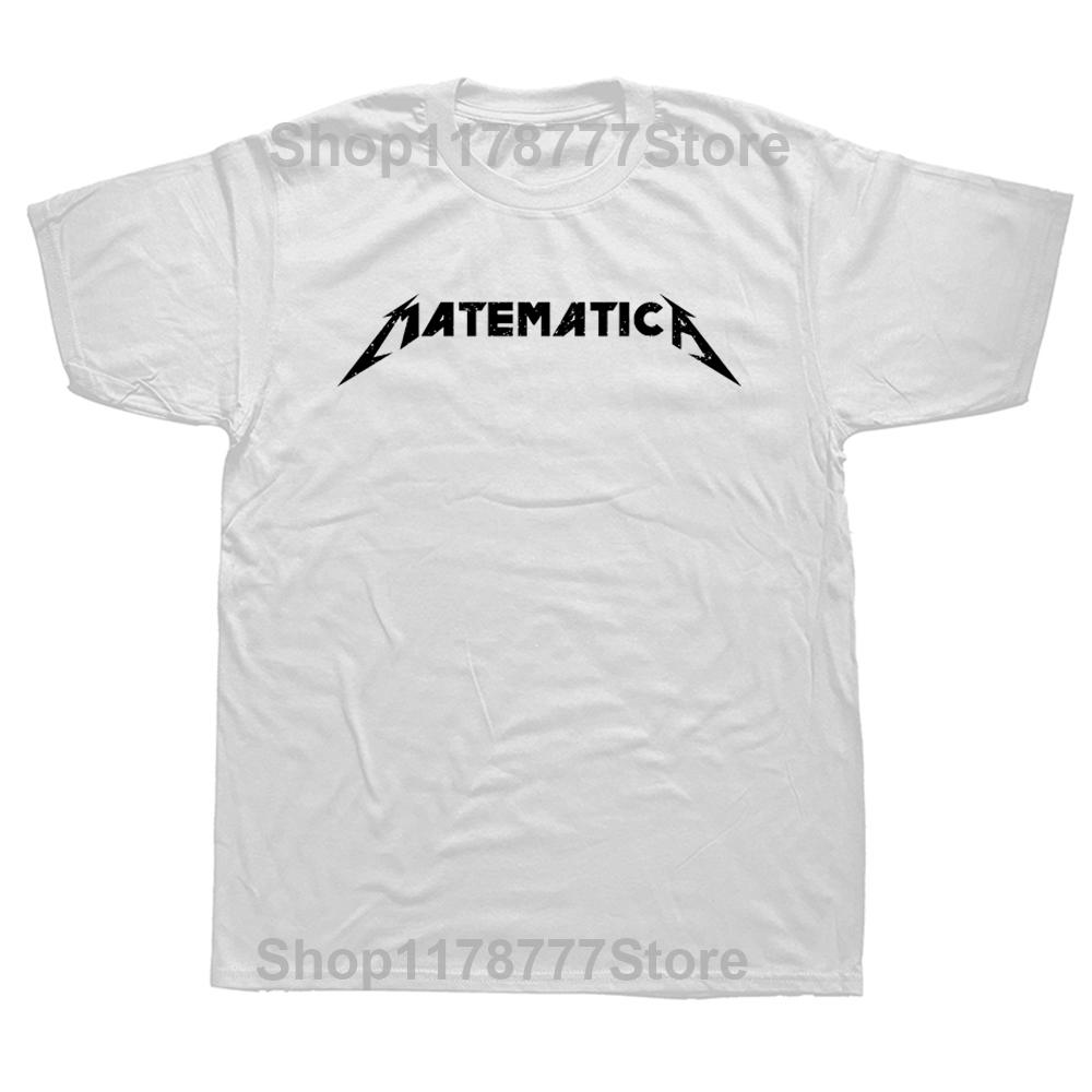 Funny Matematica Master Of Numbers T Shirts Cotton Streetwear Short Sleeve Math Teachers Birthday Gifts Tshirt Mens Clothing