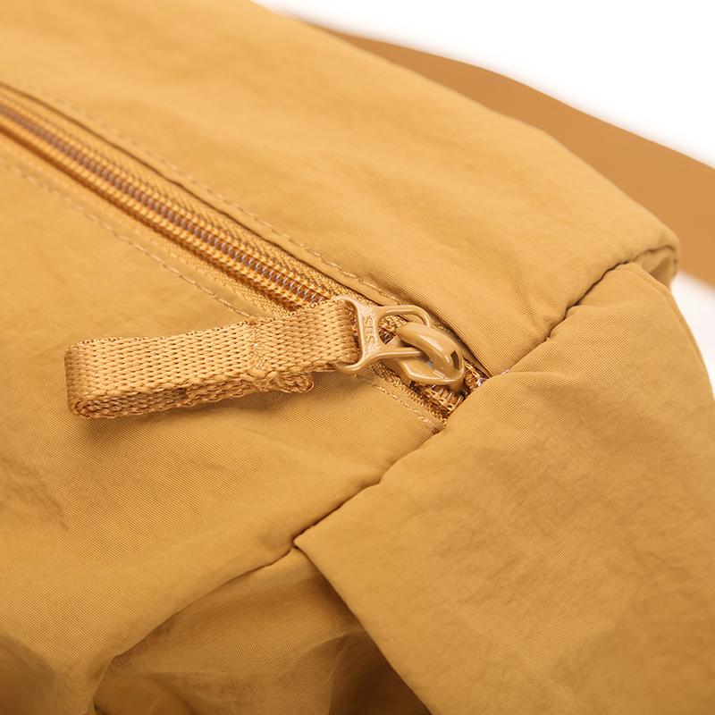 Women's Drawstring Shoulder Bag Sports Crossbody Bag Lightweight Storage Bag