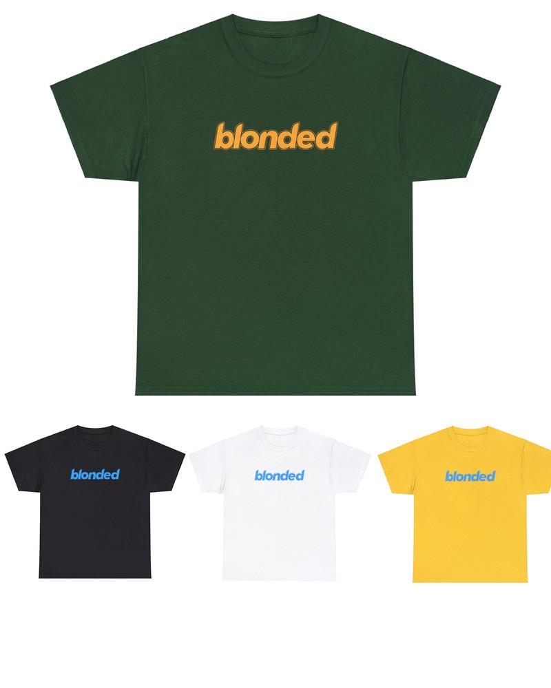 

Frank Ocean Blond Many Colors T Shirt Size S-5XL Unisex T-Shirt XXXXL