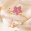 Multi Style Opening Arm Bracelet Metal Flower Bracelet Chic Arm Bracelet  Bridal Wear