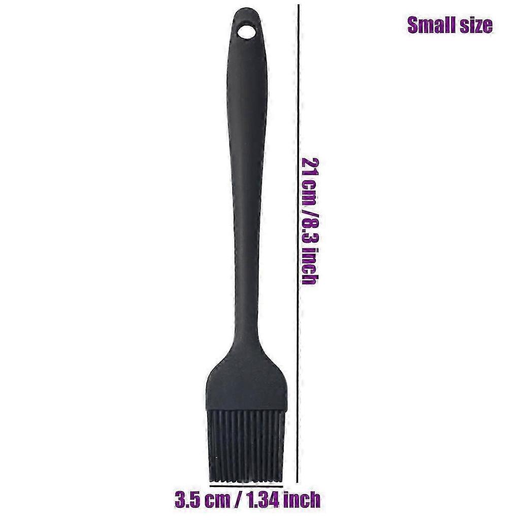 2 Pack Silicone Basting Pastry Brush Grill Brush Pastry Cooking Brush Oil Baking Brushes Heat Resist less