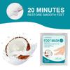 Coconut Oil Foot Masks-Intensive Moisturizing Treatment for Dry Cracked Feet, Soften Dry Skin & Improve Skin Texture,5 Pairs