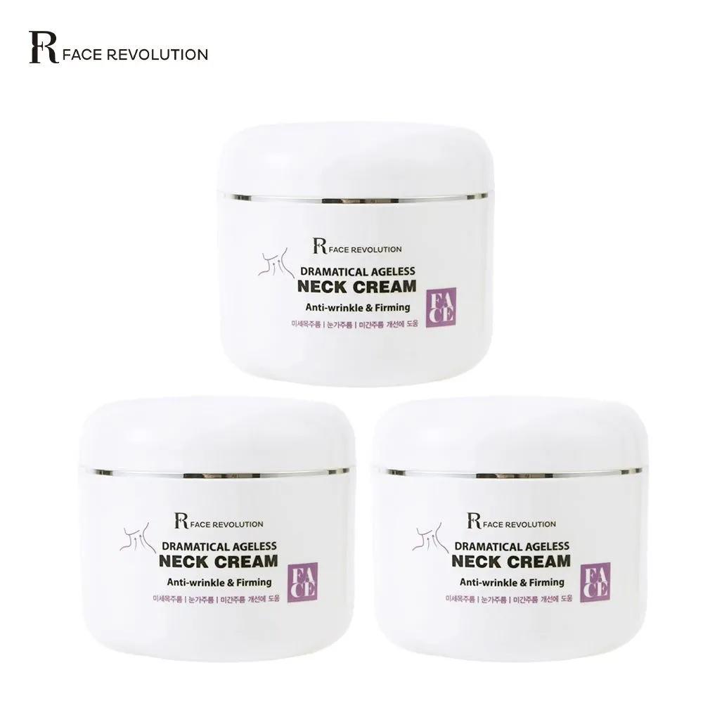 FACE REVOLUTION Dramatical Ageless Neck Cream 100g 3 Pieces