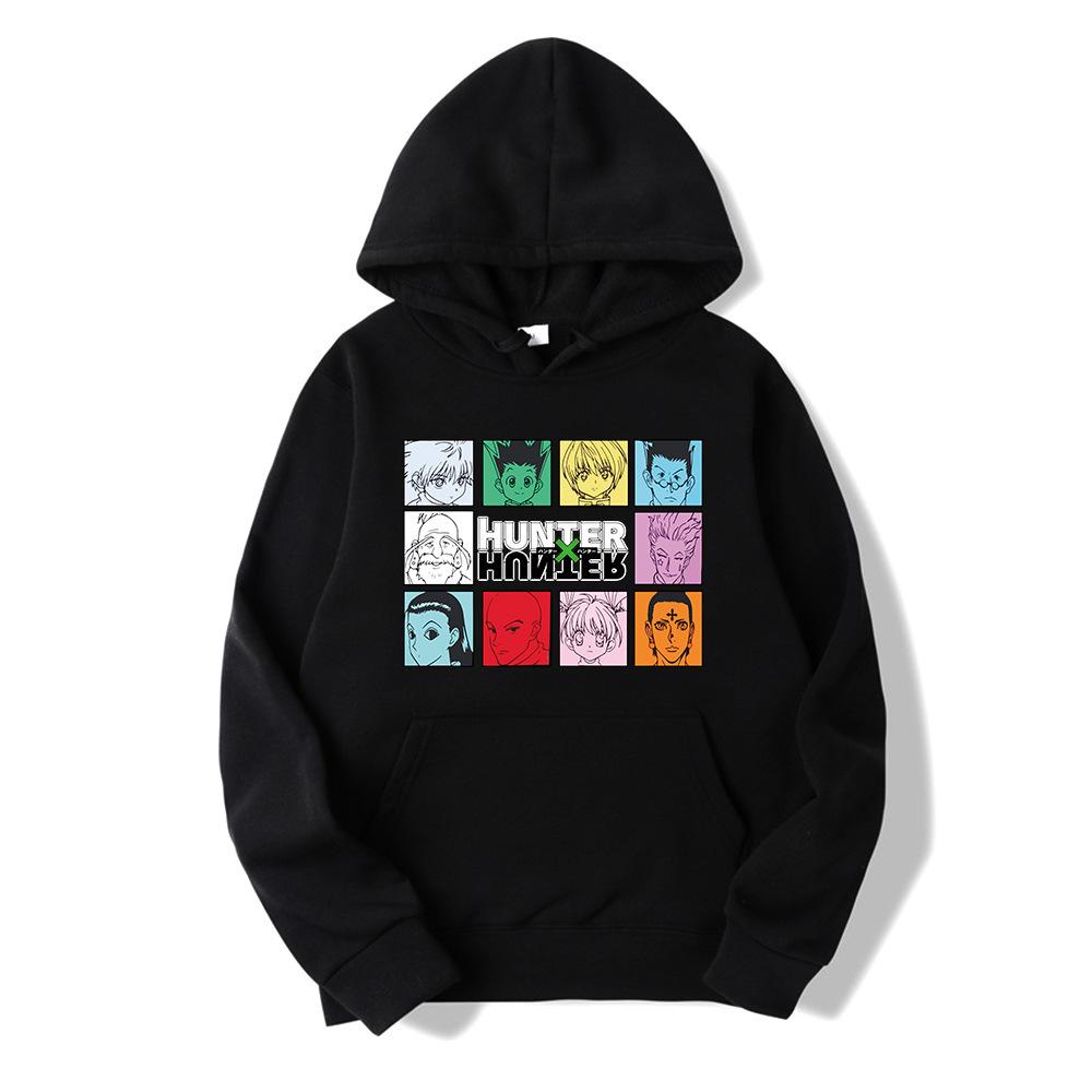 Japanese Anime Hoodies Boys Harajuku Girls Hip Hop Pullover Fancy Music Gift Casual Loose Comfortable Sweatshirt