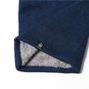 Unisex Fleece-Lined Knitted Snood: Warm Winter Neck Scarf With High-Neck Woolen Design In Versatile Korean Style