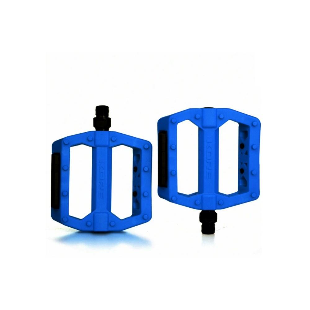 Bicycle Pedals Ultralight Non-slip Nylon Waterproof Footrest Road BMX MTB Road Flat Platform Bike For 14mm Road Bicycle MTB Part