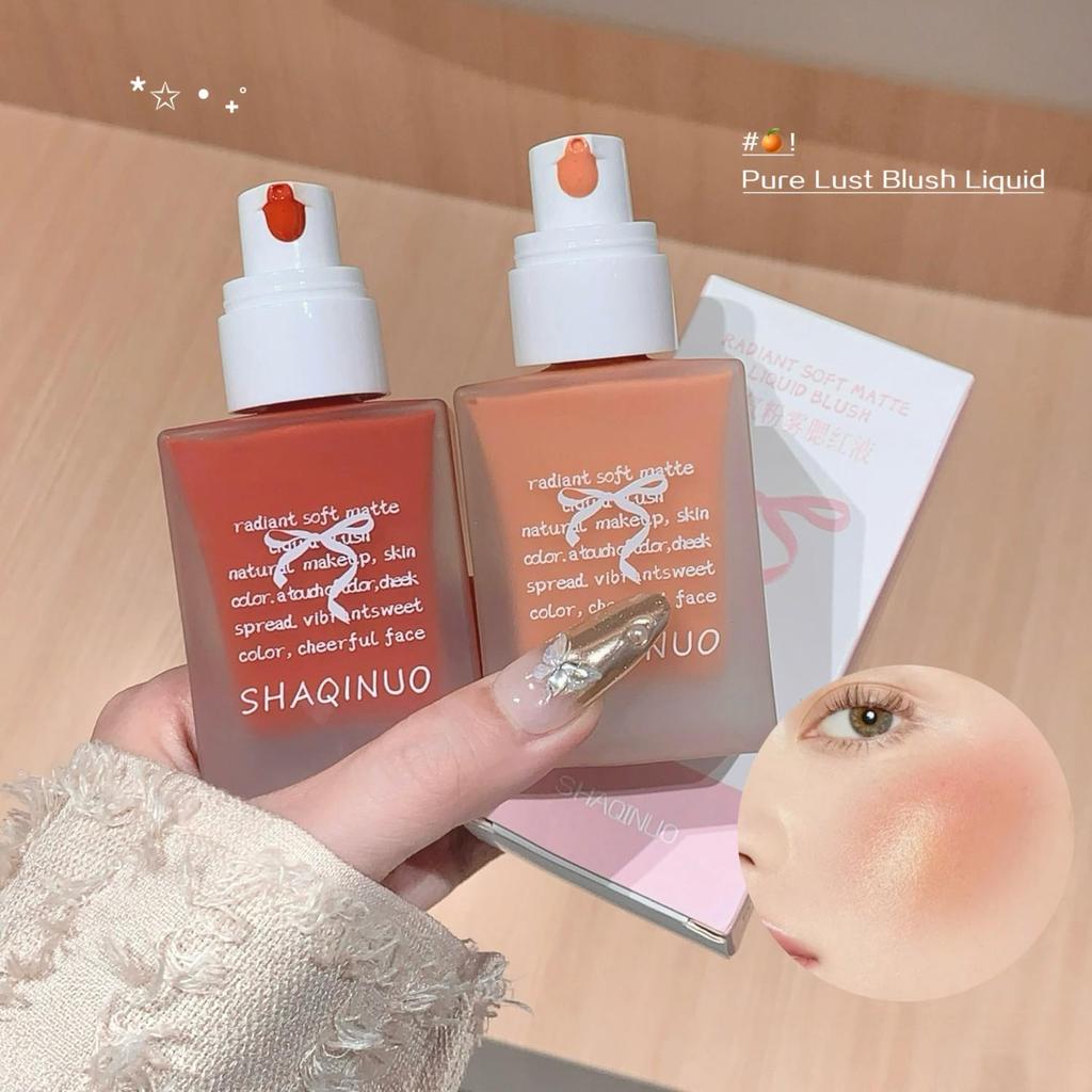 Quattro Colori di Vitality Polvere Nebbia Fard Liquido, Idratante e Facile da Applicare Fard Viso