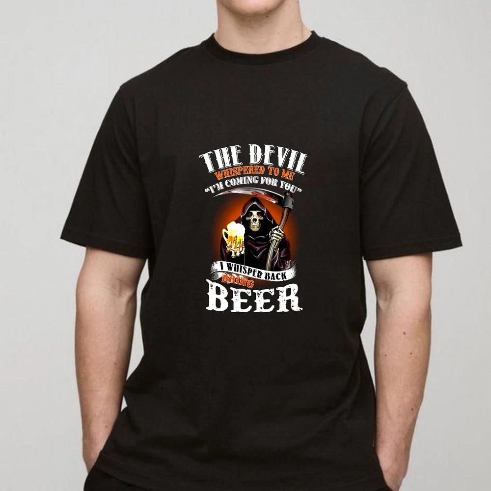 New limited tshirt the devil whispered to me im coming for you design S