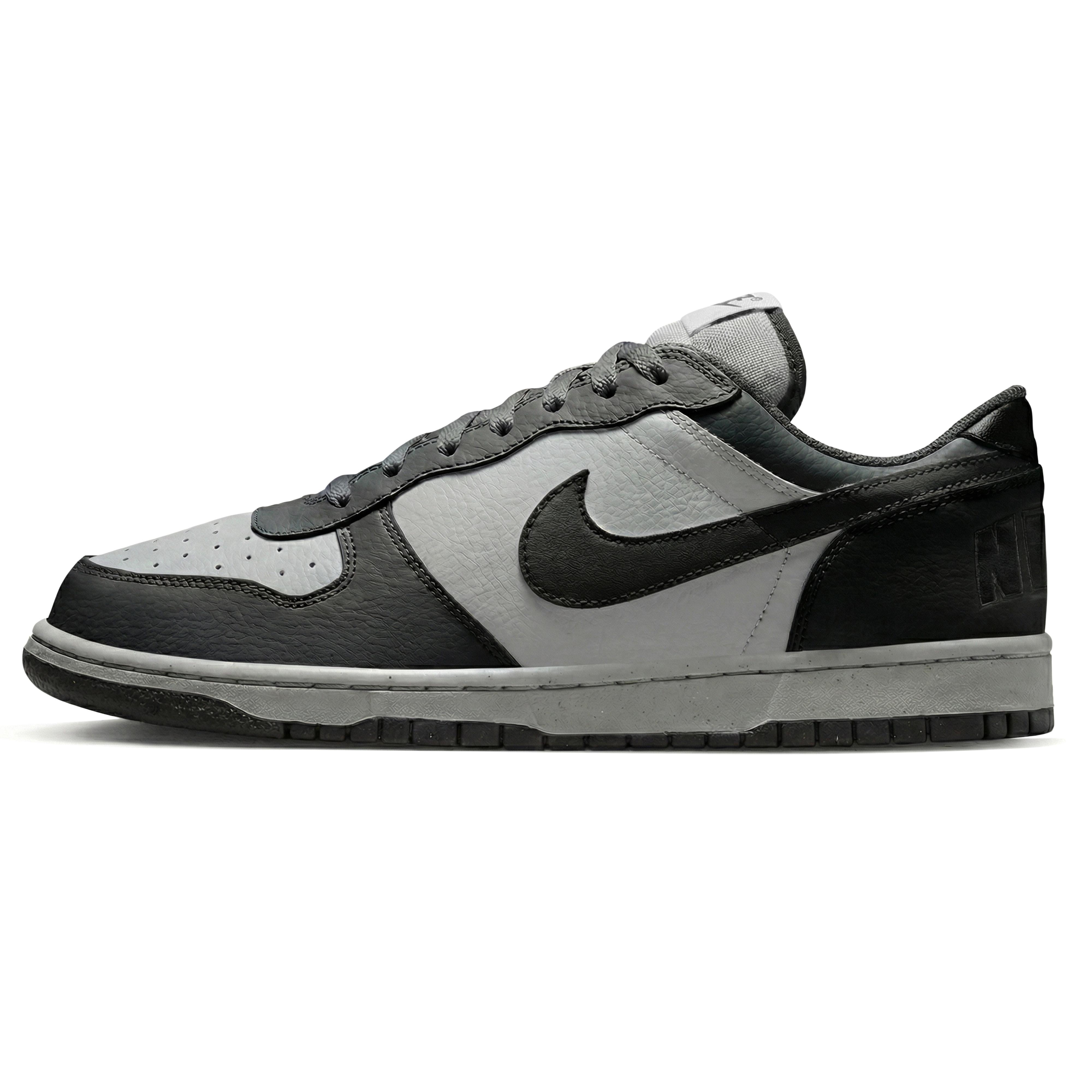 

Nike Big Low Three Times Laboratory, Misty Gray River Abrasion Resistant Slip Resistant 355152-017(Team-) 42