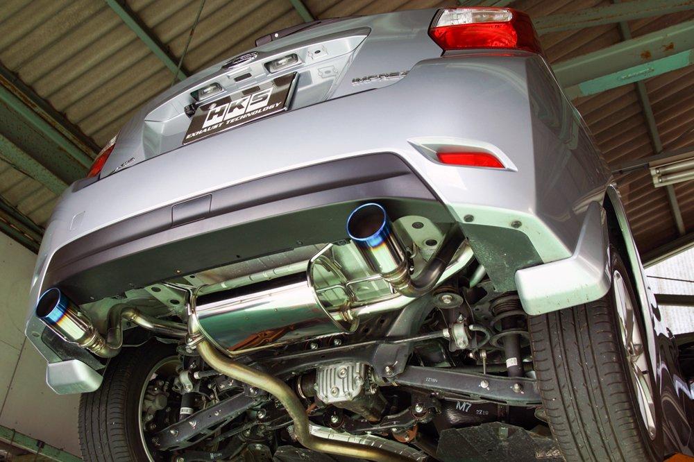 Tobă de eșapament sport HKS Automotive Liga Max Premium pentru Subaru Impreza Sport GP7 FB20, compatibilă cu sistemul de admisie și evacuare, 32018-AF013