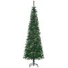 Artificial Christmas Tree 195 Cm, 556 Branches with 27 Pine Cones + Foldable Stand, Green