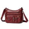 Damen neuer Trend Muttertasche lässige Hand Mode Tasche Schulter Umhängetasche kleine quadratische Tasche