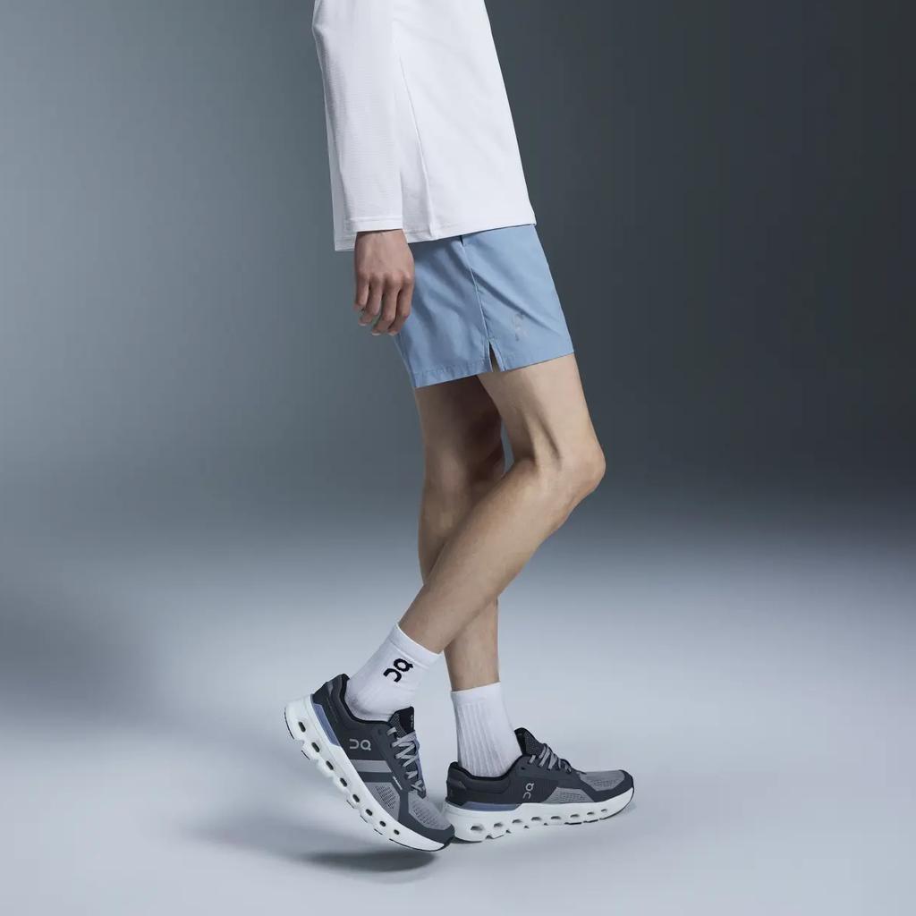 On 5" Core Shorts Lightweight Breathable Minimalist Urban Functial Casual Shorts Men shorts Light-Gray Blue 1MF10120732