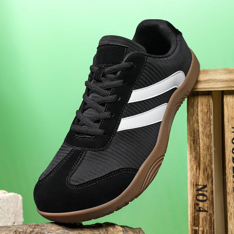 Zapatos Casuales de Estilo Retro con Puntera Ancha para Hombre, Transpirables, Antideslizantes, para Caminar, Zapatillas Cómodas para Hombre, Tallas Grandes