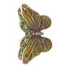 Heart/Butterfly Trinket Box Enamel Hand Painted Hinged Jewelry Box Ring Earrings Jewelry Organizer Figurines Collectible