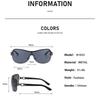 Luxury Rimless Square Sunglasses Women Men Designer Brand Sun Glasses Female Male Cute Gradient Mirror