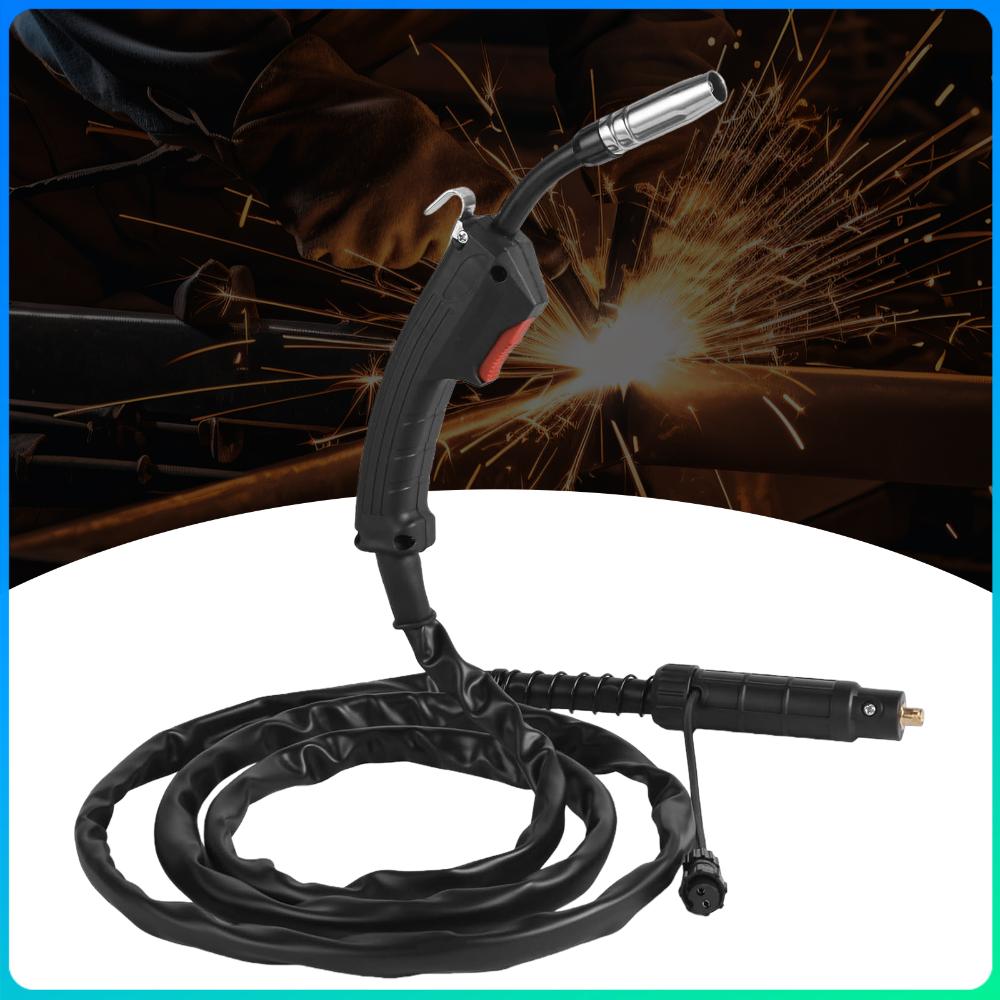Semiautomatic F180 180A FLUX MIG Welding Gun 2 Meters Welding Torch Small Welding Machine Flux Cored Wire