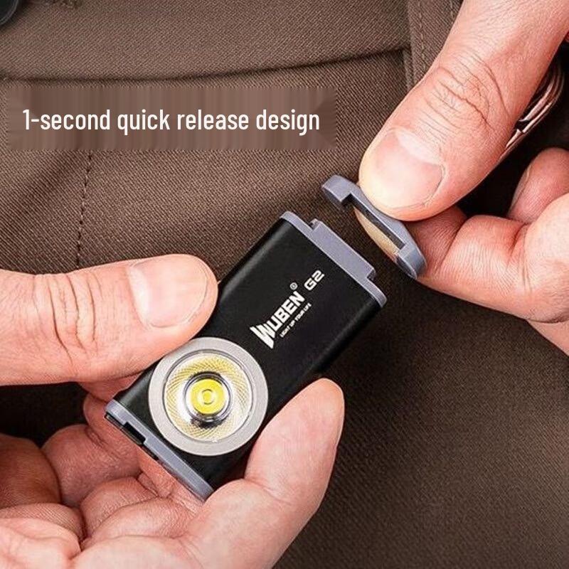 Wuben G2 Mini Rechargeable Keychain Flashlight