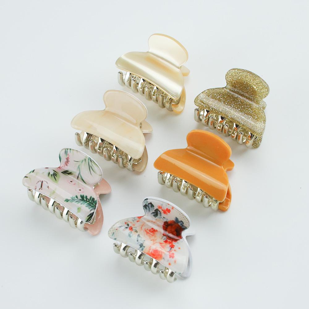 5pcs/10PCS Women Plastic Headbands 0.8cm Thin Plain Matte Hairbands Non-slip Hair Hoops For Girls Daily Wear