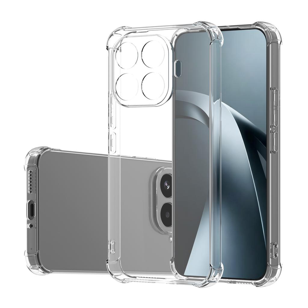 Suitable for Xiaomi 17TPRO four-corner anti-drop mobile phone case Xiaomi 17promax transparent tpu airbag protective cover