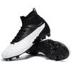 Foreign trade nailing a piece, competition training artificial grass shoes, children's high-top football shoes, men's 2025 long nails, the price is ex