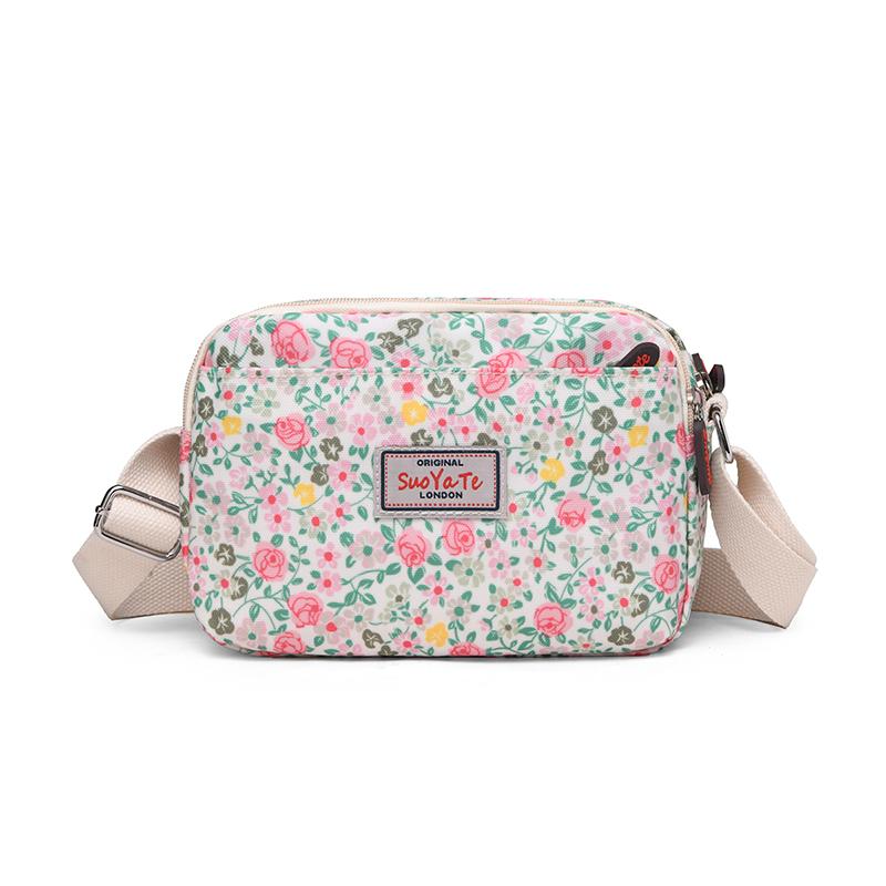 Printed Shoulder Bag Women's Lightweight Crossbody Bag Mother Bag