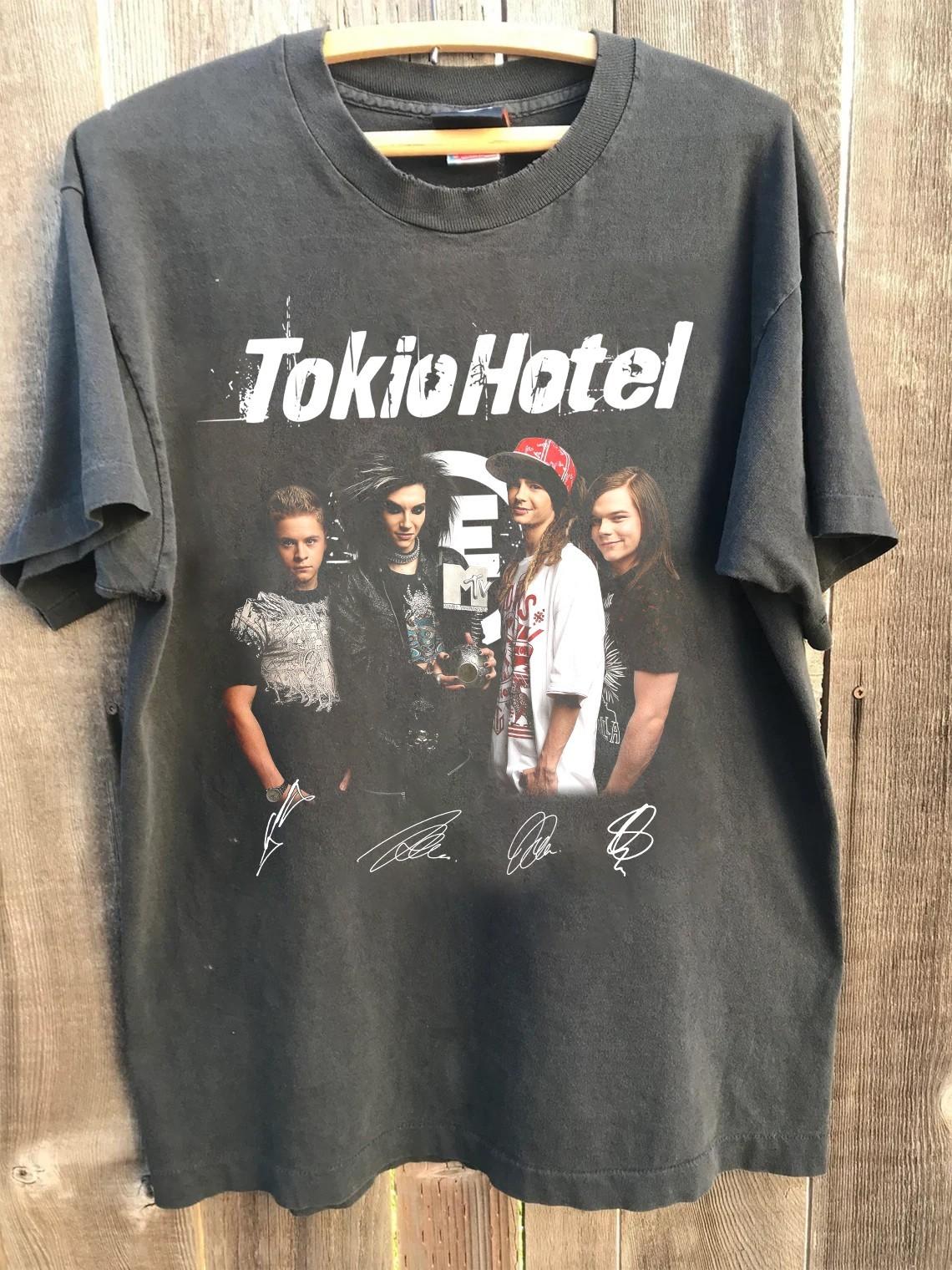 Tokio Hotel band short sleeve Shirt Unisex Men Women S-5XL HA1136 S