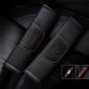 2Pcs Car Seat Belt Cover Shoulder Protector Cushion for Chevrolet Real Leather