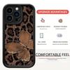 Brown Butterfly Black Groove iPhone 15/16/17 Pro Max Protective Case