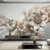 Floral Wallpaper 3d Modern Jewelry Flowers Wall Mural Living Room Tv Sofa Bedroom Wall Paper Home Decor