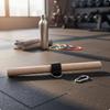 Forearm Training Bar Beech Wood Wooden Cloth Strap Wrist Strength 30CM