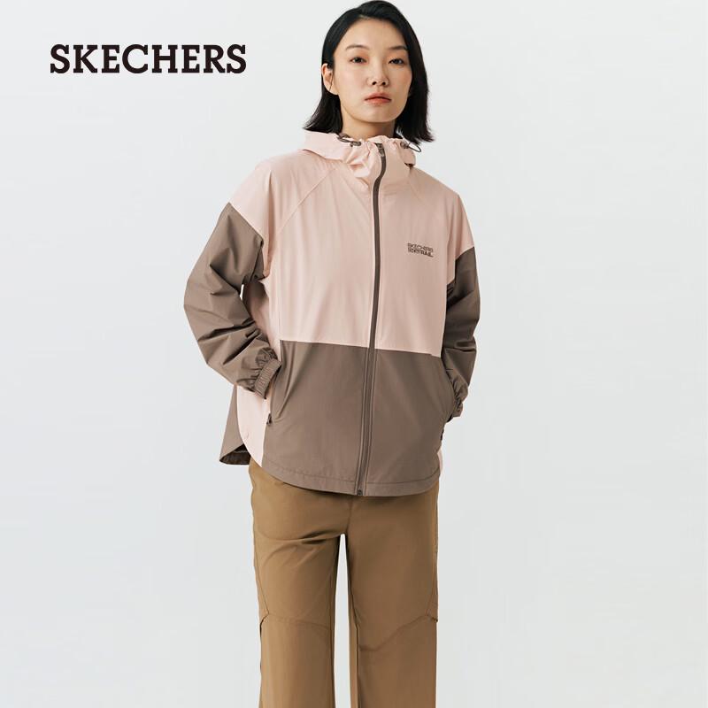 Женская водоотталкивающая куртка с капюшоном Skechers XL