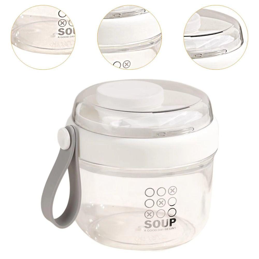 Food Storage Salad Containers Portable Overnight Oatmeal Cup Reusable Yogurt Cups Student