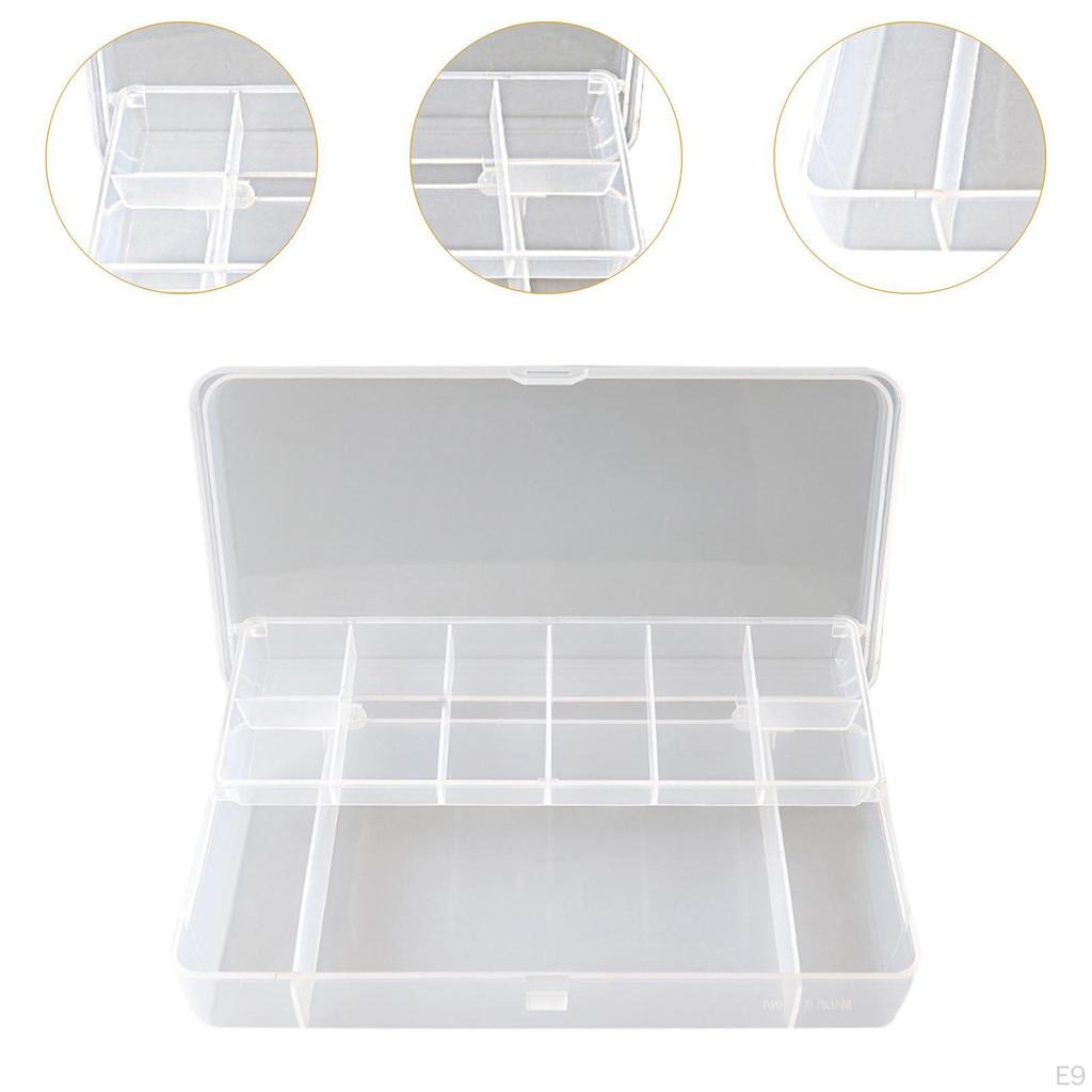 Fishing Gear Organizer Case with Dividers for Bait Storage And Outdoor Use