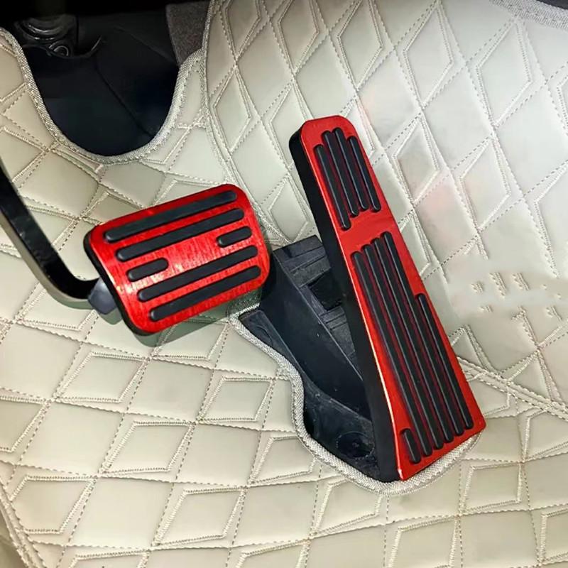 For BYD SEAL 6 DM-i Touring Car 2025 Accessories Accelerator Pedal Brake Foot Rest Pad No Drill Cover Anti Skid Auto Guards