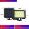 56LED Induction Wall Lamp Waterproof Split Solar 100COB Separated Human Body Induction Courtyard Lamp Garage Lamp
