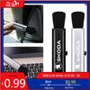 Pegatina para Coche 1 Pieza Cepillo de Limpieza Interior de Coche Herramientas de Eliminación de Polvo para Rejilla de Aire Para Skoda Kylaq Elroq Kodiaq Octavia Enyaq Kamiq Scala