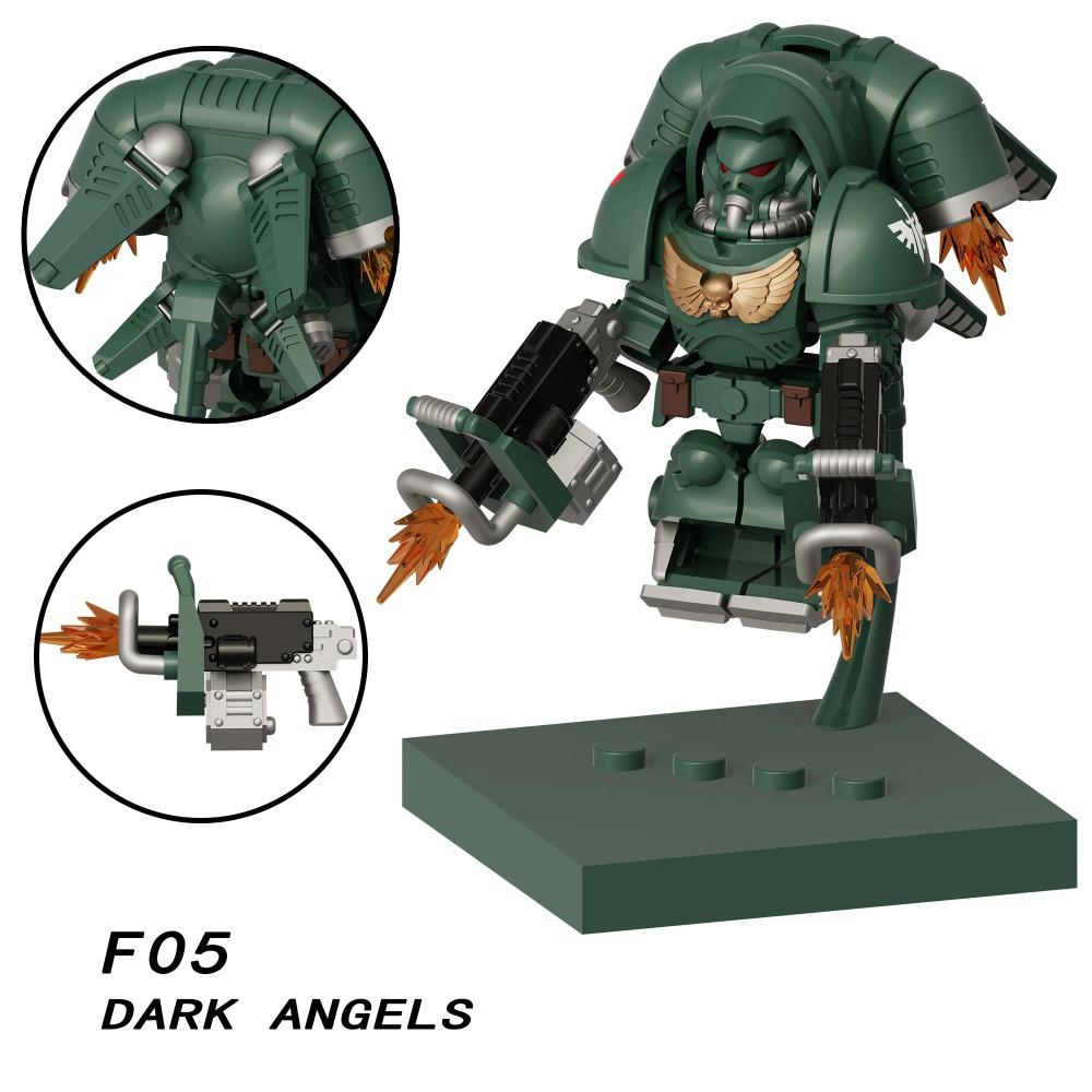 Militray Custom Heavy Armor Building Block Figures Mini War Soldier Model Kit Compatible with Major Brands Gift for Collectors