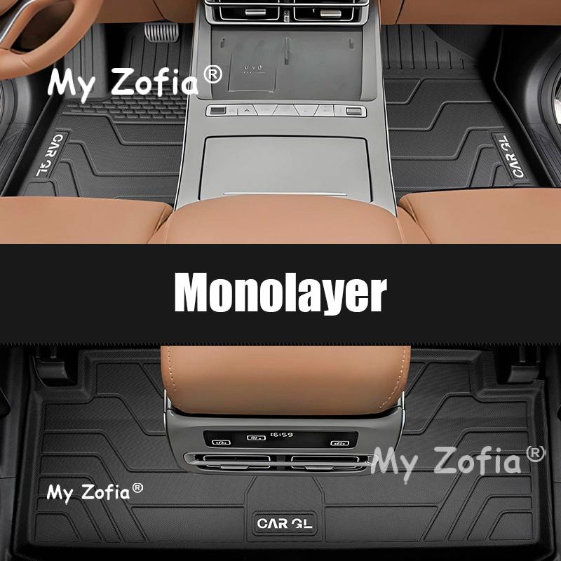 Custom Fit For BYD Han L DM EV 2025 2026 Car Interior Car Floor Mat Waterproof TPE Car Mat Waterproof Foot Liner Accessories