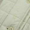Mackintosh Made In the UK Long Sleeve Quilted Coat 34 White Women Used