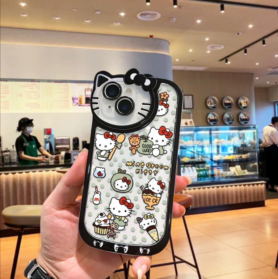 Sanrio-Compatible Apple 16PRO Phone Case for TEMU/Xiyin/Tiktok - Fun Design iPhone 17 AIR