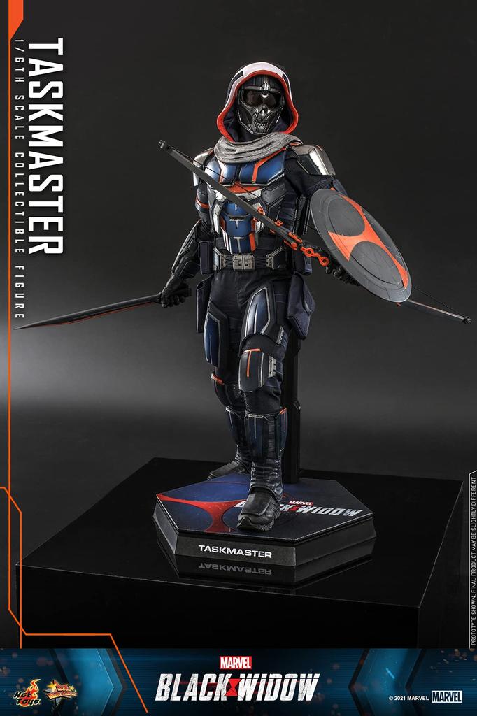 Figura de acción Movie Masterpiece Black Widow Taskmaster Escala 1/6 Negra