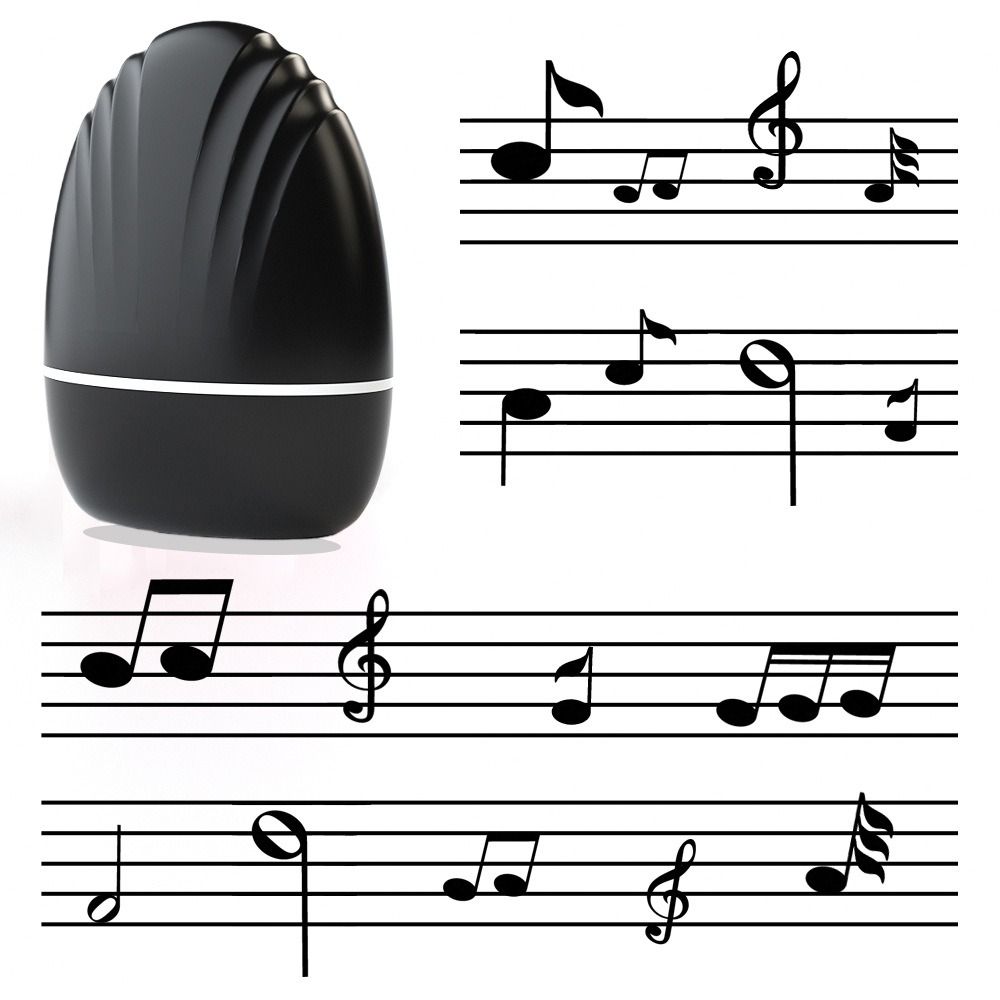 Score Printing Musical Staff Seal Convenient Score Seal Piano Staff Scroll Seal Guitar Ukulele